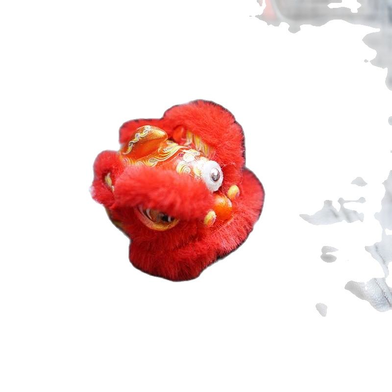 Mascot doll costume Lion-wake Dragon and Lion Ornament Key Pendant Buckle Original Lion Dance National Tide Cute Handmade Gift Event Ornamen, Black
Mascot doll costume Lion-wake Dragon and Lion Ornament Key Pendant Buckle Original Lion Dance National Tide Cute Handmade Gift Event Ornamen, Black