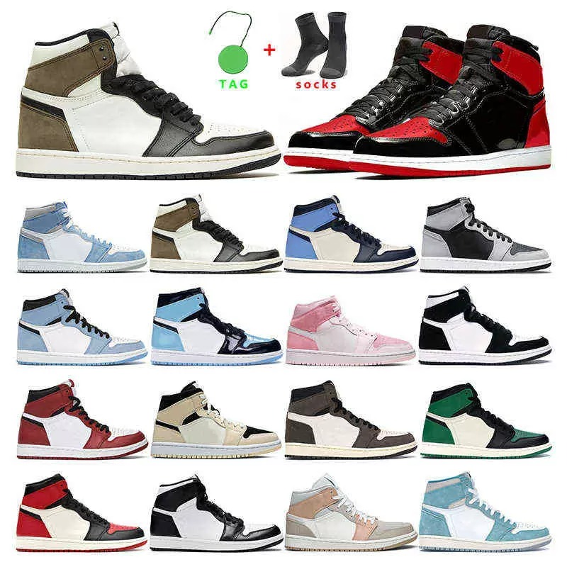 Newest Mens Royal Patent bred 1 Basketball shoes 1s University Blue High Dark Mocha Twist Light Smoke Grey Chicago UNC Bordeaux royal toe men women Designer sneakers, #5
Newest Mens Royal Patent bred 1 Basketball shoes 1s University Blue High Dark Mocha Twist Light Smoke Grey Chicago UNC Bordeaux royal toe men women Designer sneakers, #5