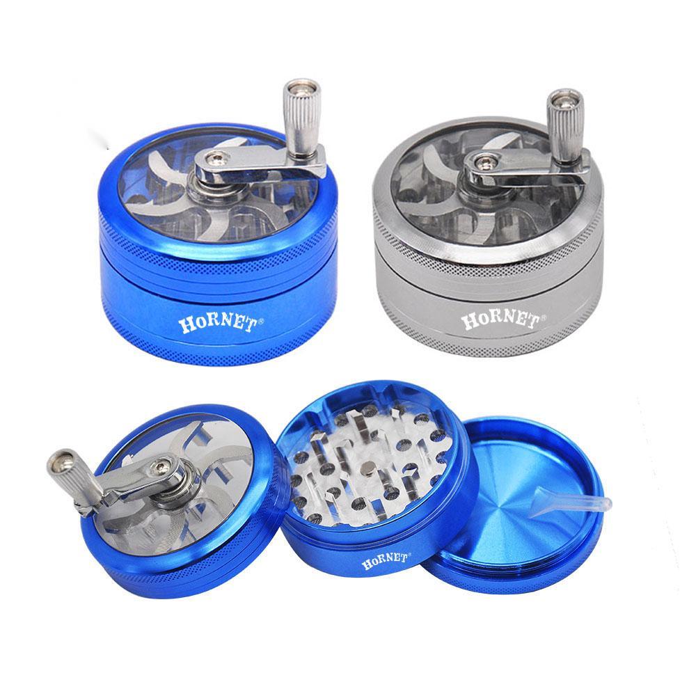 Aluminum Smoking grinder 63MM 3Piece Metal Tobacco Crusher Hand Crank Miller cigarette
Aluminum Smoking grinder 63MM 3Piece Metal Tobacco Crusher Hand Crank Miller cigarette