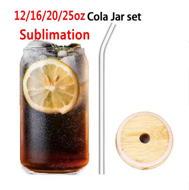 12oz 16oz 20oz 25oz DIY blank sublimation Can Tumblers Shaped Beer Glass Cups with bamboo lid and straw beer can glass for iced coffee soda C0417, Frosted
12oz 16oz 20oz 25oz DIY blank sublimation Can Tumblers Shaped Beer Glass Cups with bamboo lid and straw beer can glass for iced coffee soda C0417, Frosted