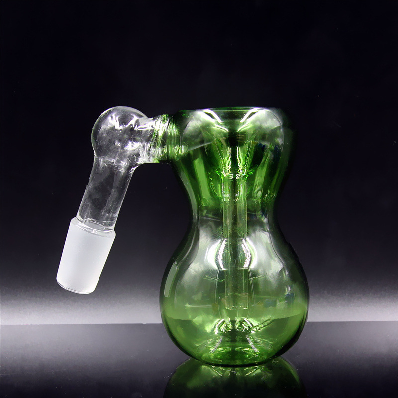 19mm Ash Catchers hookah 45 degress Catcher Glass Bong calabash-shaped 3 color Ashcatcher Water Pipes small mini bongs dab oilrig Ashcatchers smoking accessories
19mm Ash Catchers hookah 45 degress Catcher Glass Bong calabash-shaped 3 color Ashcatcher Water Pipes small mini bongs dab oilrig Ashcatchers smoking accessories