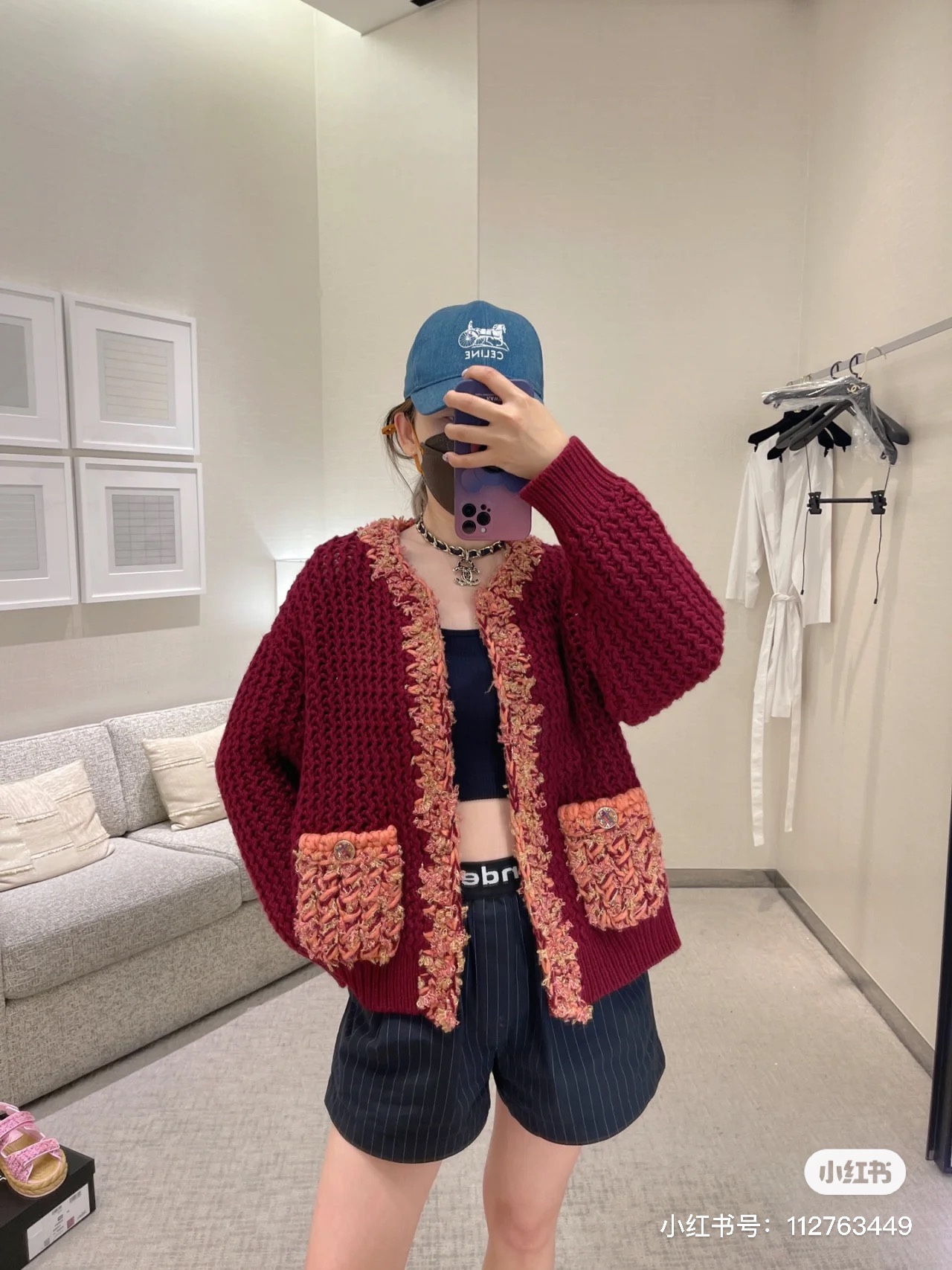 Chan2022cc logo jacket autumn winter denim jacket women' sexy coat casual birthday gift Valentine Christmas Thanksgiving, Pink
Chan2022cc logo jacket autumn winter denim jacket women' sexy coat casual birthday gift Valentine Christmas Thanksgiving, Pink