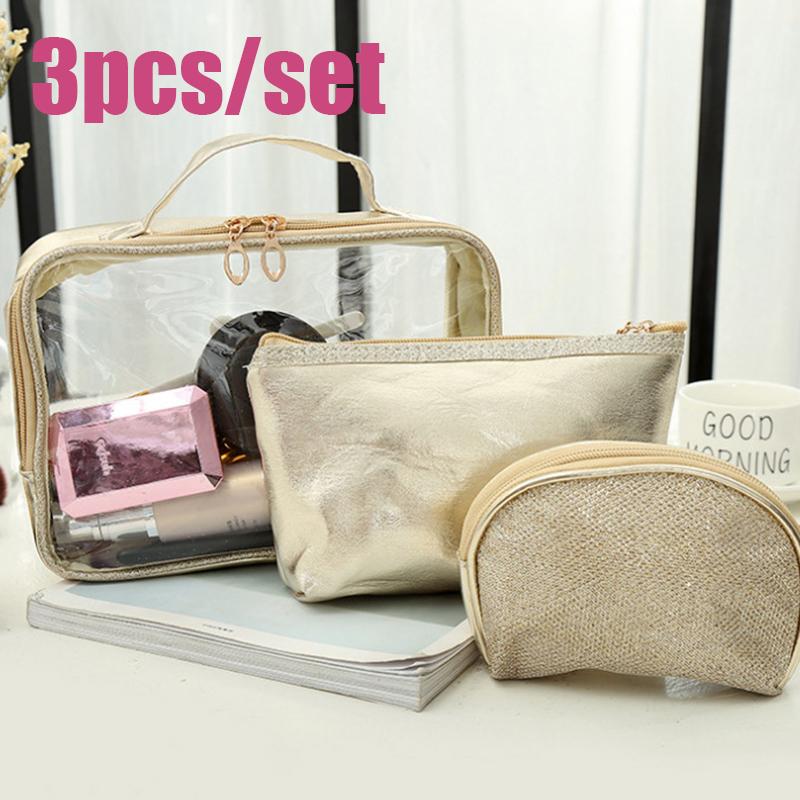 Cosmetic Bags & Cases 3pcs/set Make Up Women Pink Bag Fashion Waterproof Transparent Makeup Pouch Beauty Travel Portable OrganizerCosmetic, Purple
Cosmetic Bags & Cases 3pcs/set Make Up Women Pink Bag Fashion Waterproof Transparent Makeup Pouch Beauty Travel Portable OrganizerCosmetic, Purple
