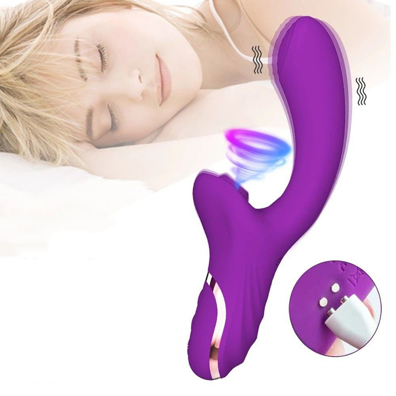 Multimodal Breast Clit Sucking Vibrator Masturbation Stick Female Stimulator Dildo sexy Toys