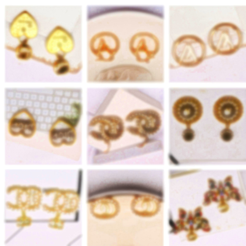 Engagement Fashion Jewelry Womens Earrings Ear Stud Earring 18K Gold Plated Crystal Pearl Women Designer Brand Wedding Jewelry Gift ER0061-80
Engagement Fashion Jewelry Womens Earrings Ear Stud Earring 18K Gold Plated Crystal Pearl Women Designer Brand Wedding Jewelry Gift ER0061-80