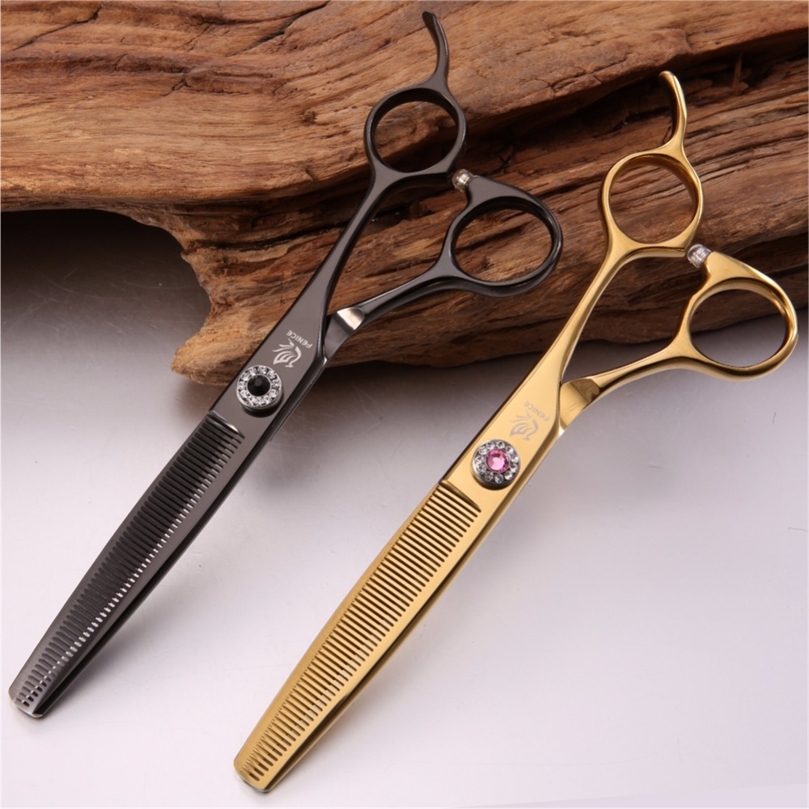 Fenice 6.5 inch pet scissors dog grooming scissors thinning scissors shears for dogs & cats animal hair noyczki 220423, Violet
Fenice 6.5 inch pet scissors dog grooming scissors thinning scissors shears for dogs & cats animal hair noyczki 220423, Violet