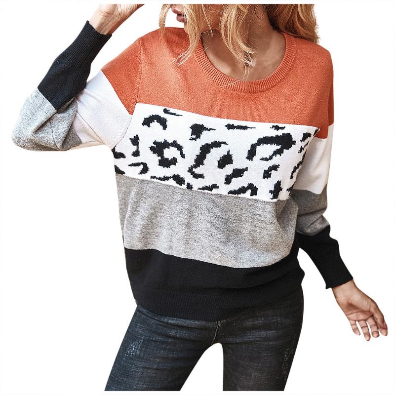 Women' Sweaters Casual Pullover Color-blocking Leopard KnittedSweater Print Women' SweaterWomen, Green
Women' Sweaters Casual Pullover Color-blocking Leopard KnittedSweater Print Women' SweaterWomen, Green