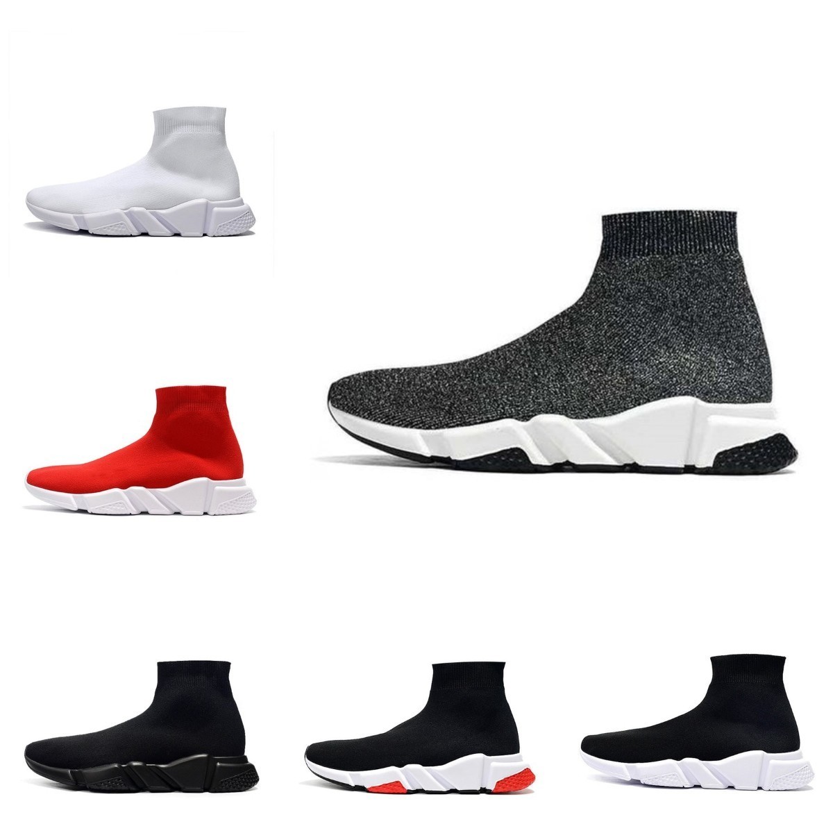 2022 Men's Sock Running Shoes Platform Women's Sports Shoes Speed Trainer 1 2.0 Triple Black And White Classic Lace Slow Running Flying Designer S001
2022 Men's Sock Running Shoes Platform Women's Sports Shoes Speed Trainer 1 2.0 Triple Black And White Classic Lace Slow Running Flying Designer S001