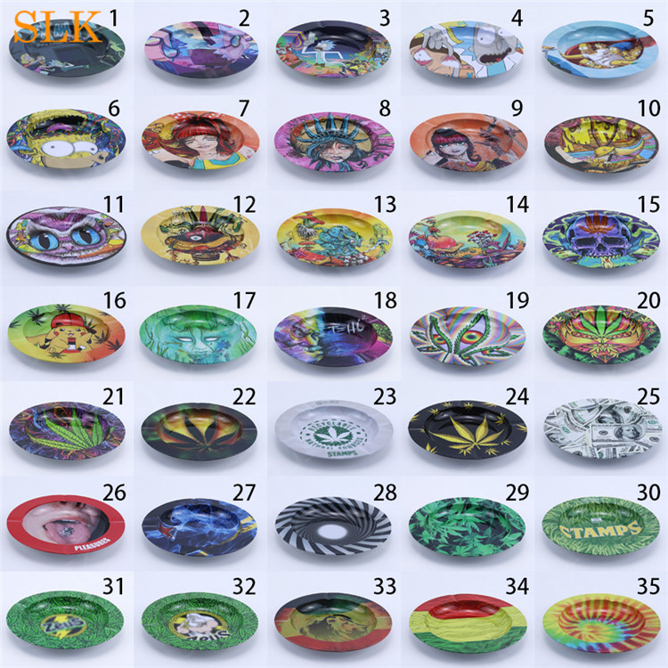 Rolling Tray 35 Styles Smoking Accessories Round Metal Cartoon Pattern 145*15mm For Tobacco Dry Herb Grinder Plate Household Clutter Storage Basin
Rolling Tray 35 Styles Smoking Accessories Round Metal Cartoon Pattern 145*15mm For Tobacco Dry Herb Grinder Plate Household Clutter Storage Basin
