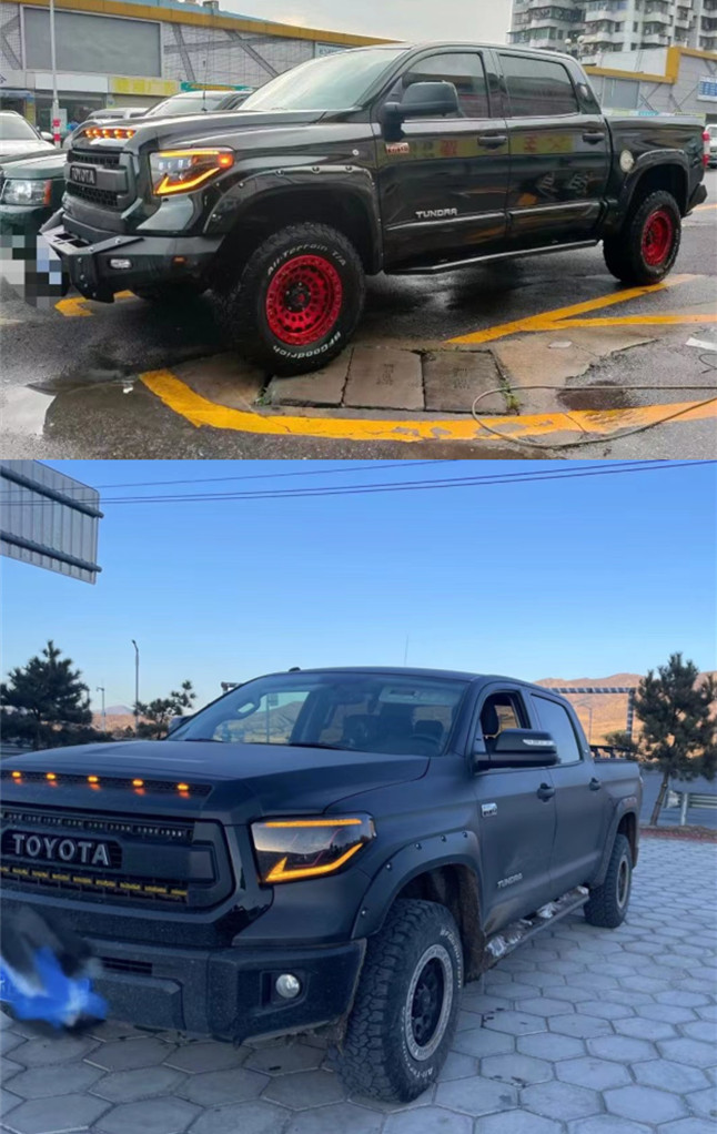 High Beam LED Headlight For Tundra LED Headlights 20 14-20 21 Toyota DRL Turn Signal Auto Accessories