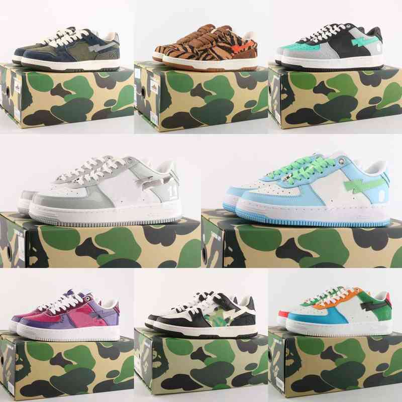 35 Colors FASHION Unisex bapesta bapestas baped sta shoes camo patchwork color platform sneakers sk8 combo red abc lchunk sports trainer low, A12530
35 Colors FASHION Unisex bapesta bapestas baped sta shoes camo patchwork color platform sneakers sk8 combo red abc lchunk sports trainer low, A12530