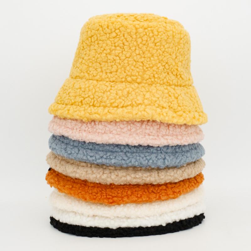 Berets Factory Selling Winter Fashion Soft Material Colorful Warm Women Favorite Cute Lamb Wool Fur Bucket HatBerets
Berets Factory Selling Winter Fashion Soft Material Colorful Warm Women Favorite Cute Lamb Wool Fur Bucket HatBerets