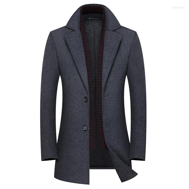 Men's Wool & Blends Mens Woolen Coat Autumn Winter Cotton Thicken Jacket Coats High Quality Male Windproof Warm Trench Overcoats S-4XL Kend2, Black
Men's Wool & Blends Mens Woolen Coat Autumn Winter Cotton Thicken Jacket Coats High Quality Male Windproof Warm Trench Overcoats S-4XL Kend2, Black