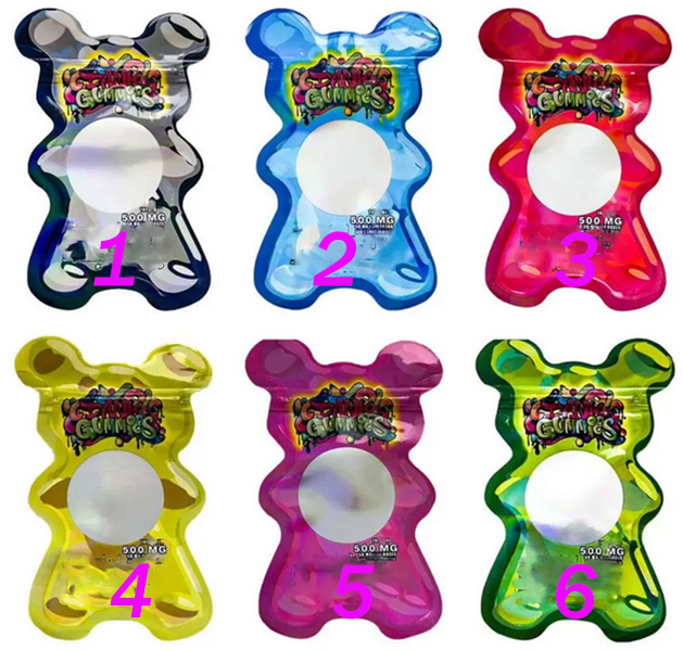 Special shaped Dank Gummies Edibles die cut packing bags 500MG Irrgular Unique Bears Gummy Worms Cubes Packaging Edible Mylar Smell Proof Bagss
Special shaped Dank Gummies Edibles die cut packing bags 500MG Irrgular Unique Bears Gummy Worms Cubes Packaging Edible Mylar Smell Proof Bagss