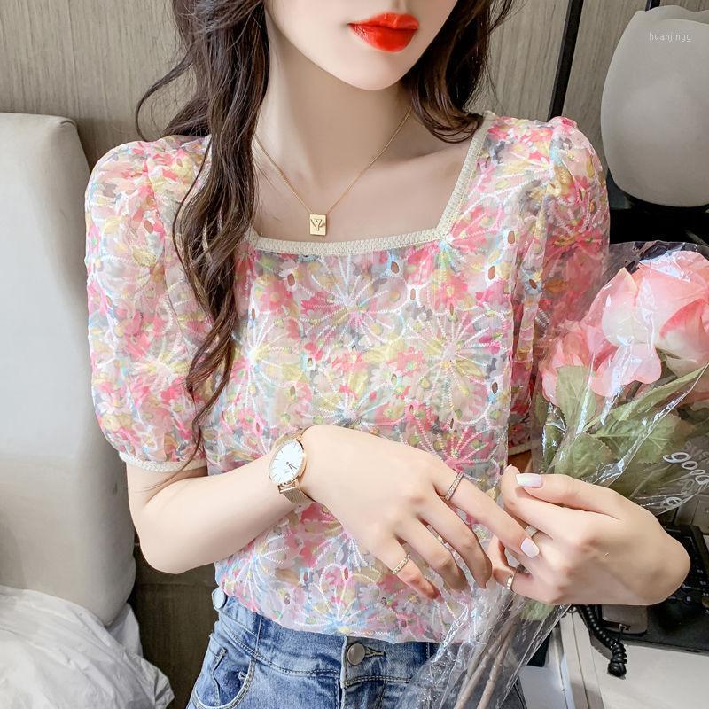 Women' Blouses & Shirts Fashion Casual Squar Collar Women Elegant Long Sleeve Red Heart 2022 Embroidery Tops Ladies Cloths, Pink
Women' Blouses & Shirts Fashion Casual Squar Collar Women Elegant Long Sleeve Red Heart 2022 Embroidery Tops Ladies Cloths, Pink