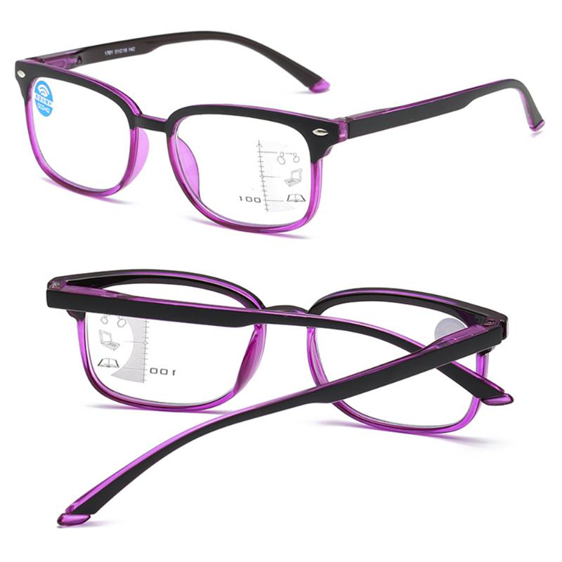 Sunglasses Black And Purple Frame See Near Far Anti-fatigue Men Women Progressive Multifocal Reading Glasses Add 75 To 350Sunglasses
Sunglasses Black And Purple Frame See Near Far Anti-fatigue Men Women Progressive Multifocal Reading Glasses Add 75 To 350Sunglasses