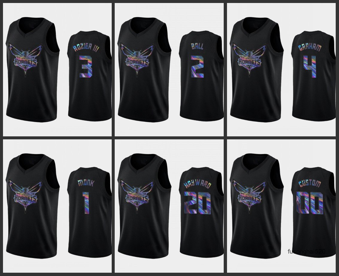 Charlotte' Hornets' Men Gordon Hayward LaMelo Ball Devonte' Graham Terry Rozier III Custom Black Iridescent Holographic Limited Jersey
Charlotte' Hornets' Men Gordon Hayward LaMelo Ball Devonte' Graham Terry Rozier III Custom Black Iridescent Holographic Limited Jersey