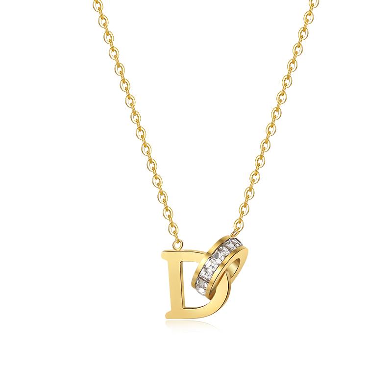 Pendant Necklaces Fashion DO Letter Female Golden Neck Chain For Women Drop Wholesale Stainless Steel JewelryPendant
Pendant Necklaces Fashion DO Letter Female Golden Neck Chain For Women Drop Wholesale Stainless Steel JewelryPendant