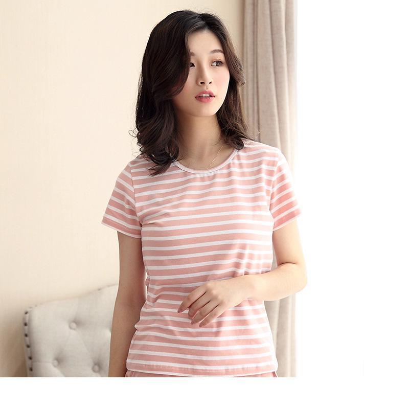 Women's Sleepwear Women Summer Cotton Modal Short Sleeve T-shirt Lady Leisure Loose Casual Sleep Tops Home Clothes Soft Comfortable Nightwea, Modal 3
Women's Sleepwear Women Summer Cotton Modal Short Sleeve T-shirt Lady Leisure Loose Casual Sleep Tops Home Clothes Soft Comfortable Nightwea, Modal 3