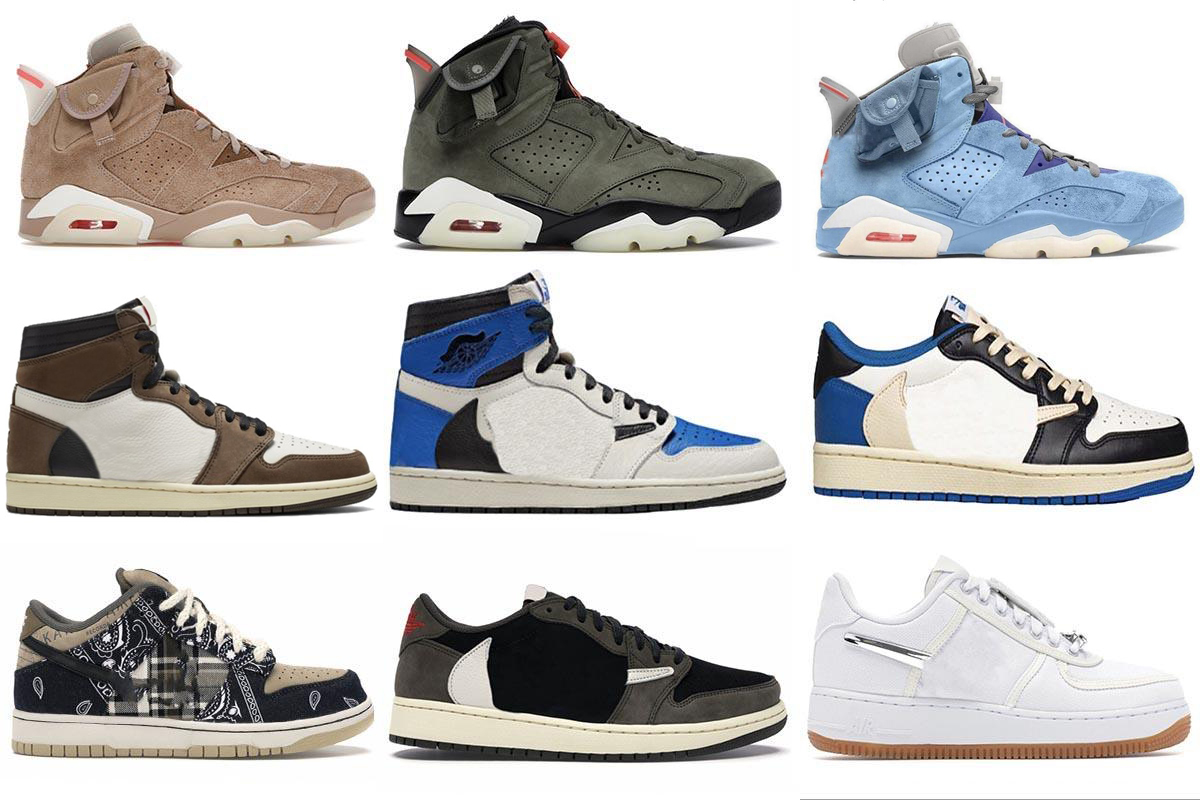 Fragment 1 Travis Scotts Shoes 6 British Khaki Cactus Jack Glow In The Dark WMSN Sail Sneakers
Fragment 1 Travis Scotts Shoes 6 British Khaki Cactus Jack Glow In The Dark WMSN Sail Sneakers
