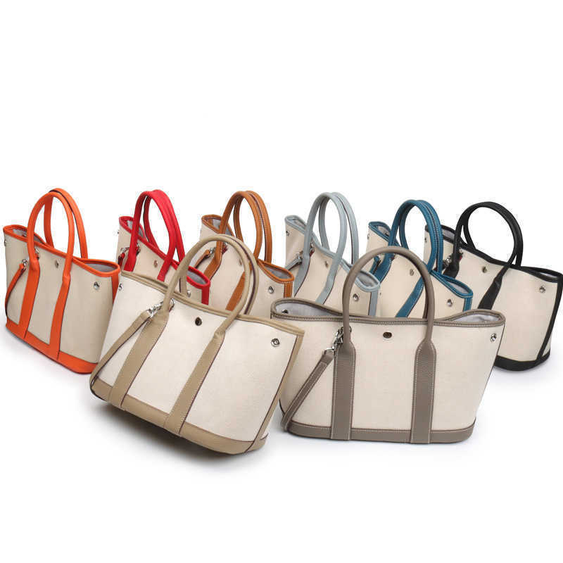Crossbody Designer Bags Top layer cowhide women's leather canvas garden garden party messenger single clutches women's handbag, Medium blue medium
Crossbody Designer Bags Top layer cowhide women's leather canvas garden garden party messenger single clutches women's handbag, Medium blue medium