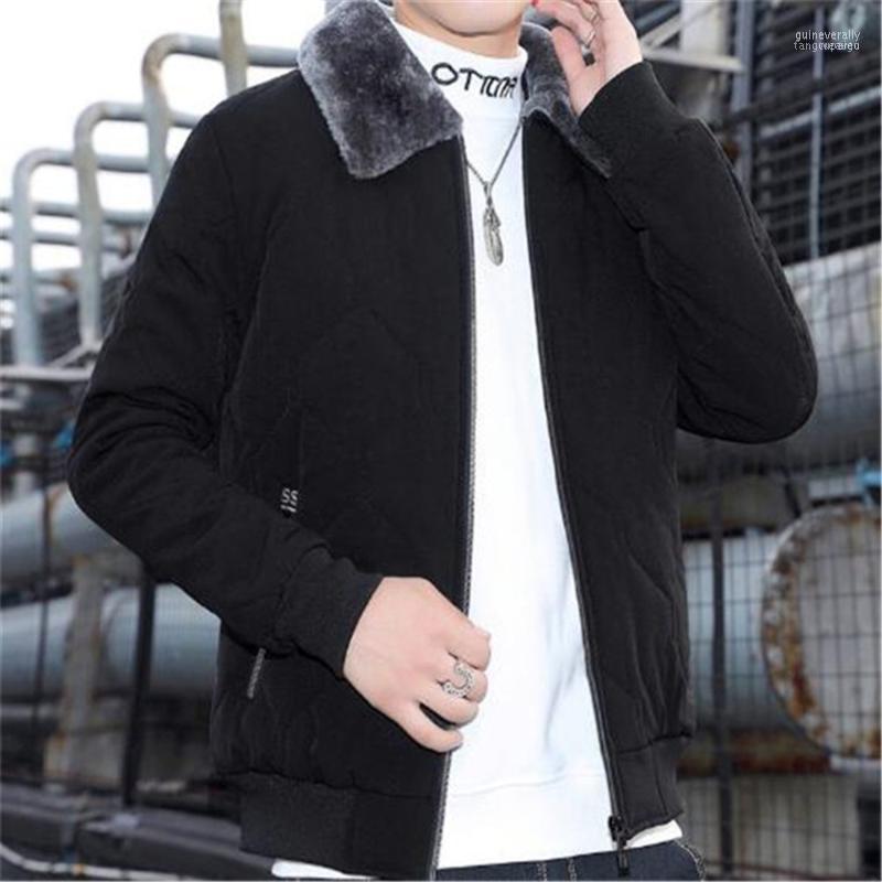 Men' Down & Parkas 2022 Winter Style Cotton-Padded Jacket Short Fur Collar Coat Clothes Parkas1 Guin22, Black
Men' Down & Parkas 2022 Winter Style Cotton-Padded Jacket Short Fur Collar Coat Clothes Parkas1 Guin22, Black