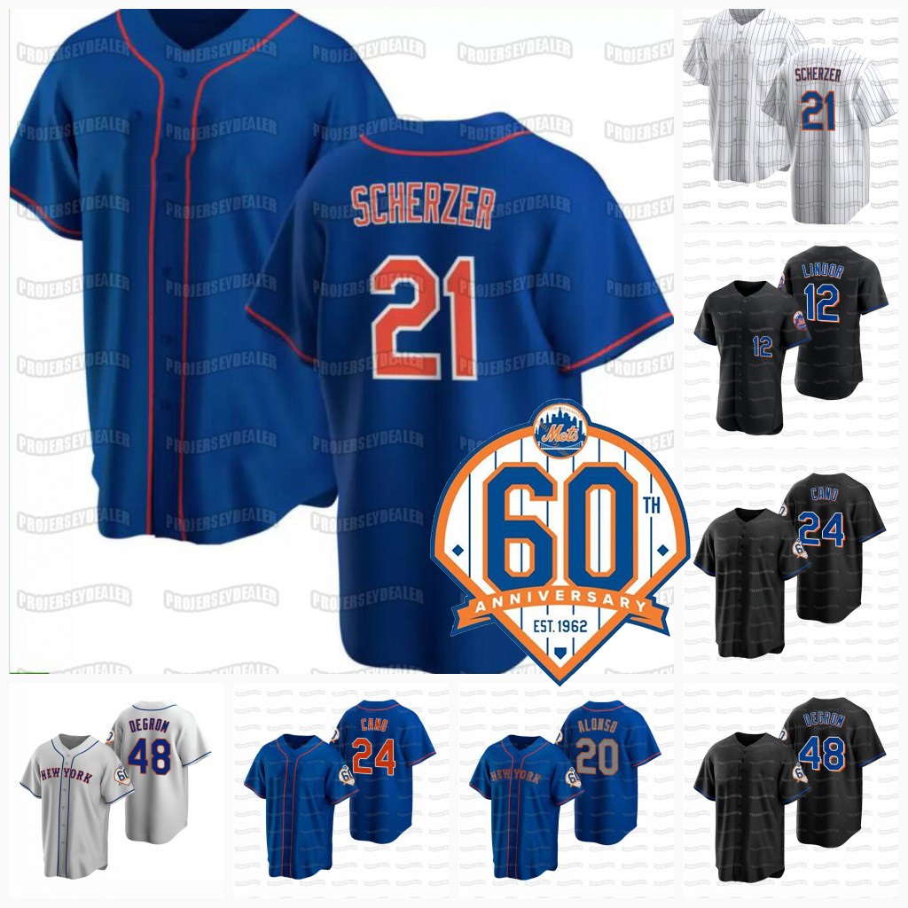 21 Max Scherzer 2021 60th Anniversary Mets Jersey 48 Jacob deGrom Francisco Lindor Pete Alonso Starling Marte Carlos Carrasco Robinson Cano McNeil Khalil Lee, Grey cool base mens s-xxxl
21 Max Scherzer 2021 60th Anniversary Mets Jersey 48 Jacob deGrom Francisco Lindor Pete Alonso Starling Marte Carlos Carrasco Robinson Cano McNeil Khalil Lee, Grey cool base mens s-xxxl