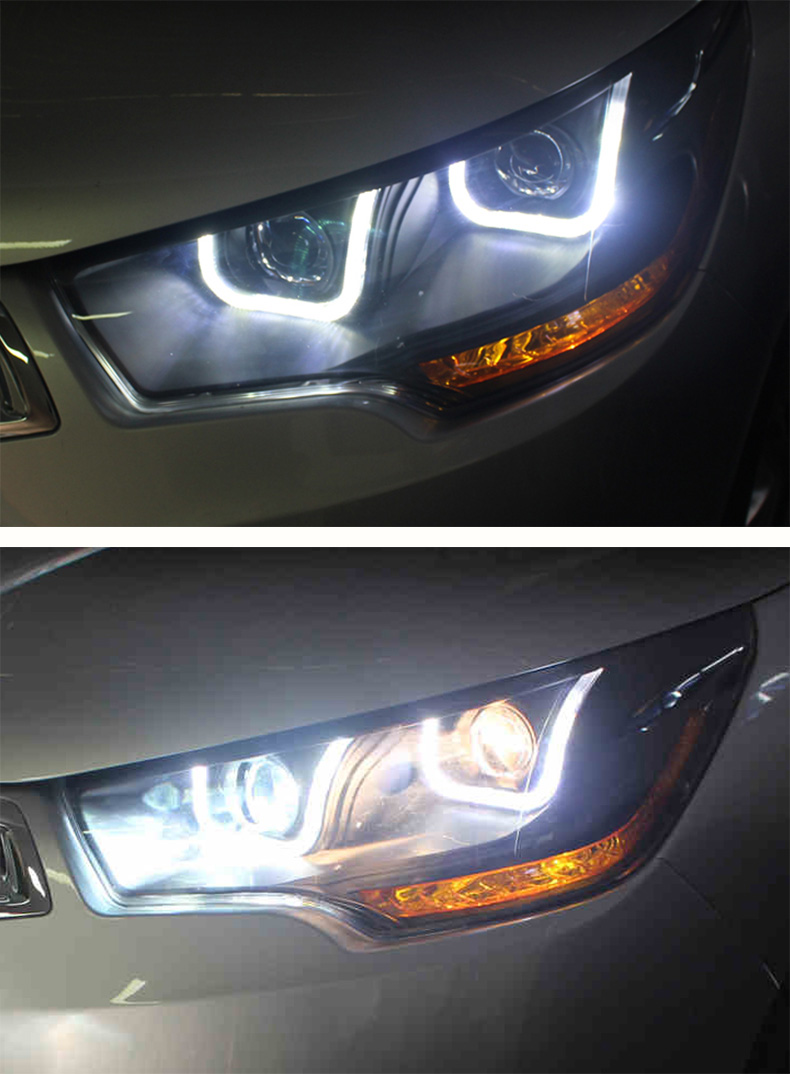 High Beam Head Lights for Citroen C4L 20 13-20 16 LED Turn Signal Front Lamp Fog Headlights