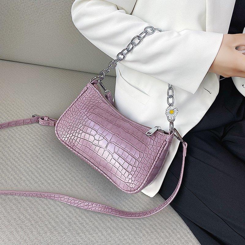 Evening Bags Women's Bag Trend High Quality PU Leather Handbags Alligator Pattern Chain Shoulder Underarm Ladies Shopper Tote BagEvening, Black
Evening Bags Women's Bag Trend High Quality PU Leather Handbags Alligator Pattern Chain Shoulder Underarm Ladies Shopper Tote BagEvening, Black