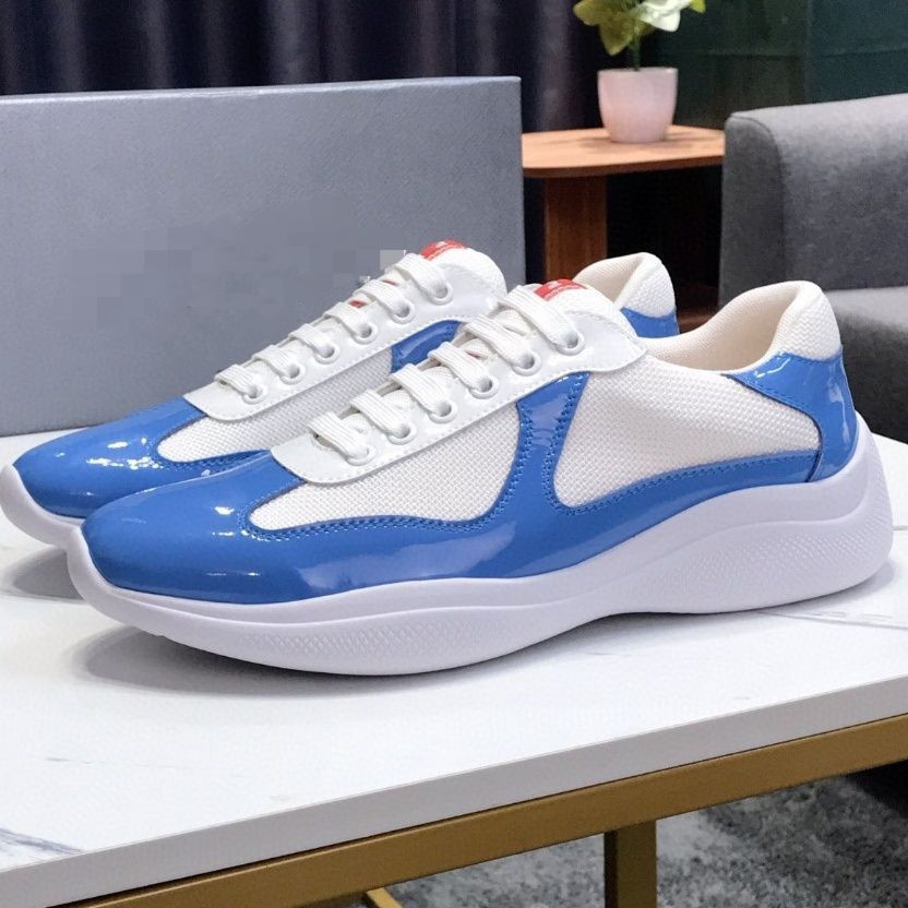 Top Design Americas Cup Sneakers Shoes Patent Leather & Nylon Mesh Brand Mens Skateboard Walking Runner Casual Outdoor Sports EU38-46, 16
Top Design Americas Cup Sneakers Shoes Patent Leather & Nylon Mesh Brand Mens Skateboard Walking Runner Casual Outdoor Sports EU38-46, 16