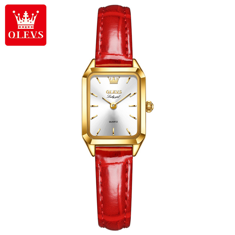 OLEVS Top Luxury Brand Square Small Gold Watch Quartz Watch Waterproof Ladies Watch Women, Green
OLEVS Top Luxury Brand Square Small Gold Watch Quartz Watch Waterproof Ladies Watch Women, Green