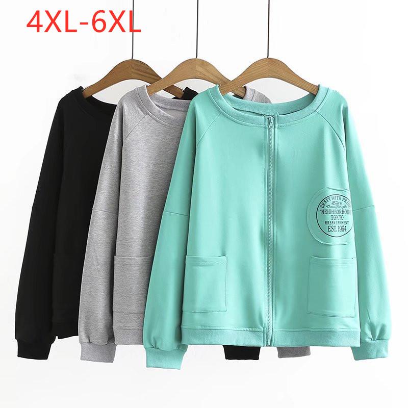 Women's Plus Size Outerwear & Coats Ladies Autumn Winter Women Clothing Jacket Large Long Sleeve Loose Cotton Green Gray Zipper Coat 4XL 5XL, Black
Women's Plus Size Outerwear & Coats Ladies Autumn Winter Women Clothing Jacket Large Long Sleeve Loose Cotton Green Gray Zipper Coat 4XL 5XL, Black