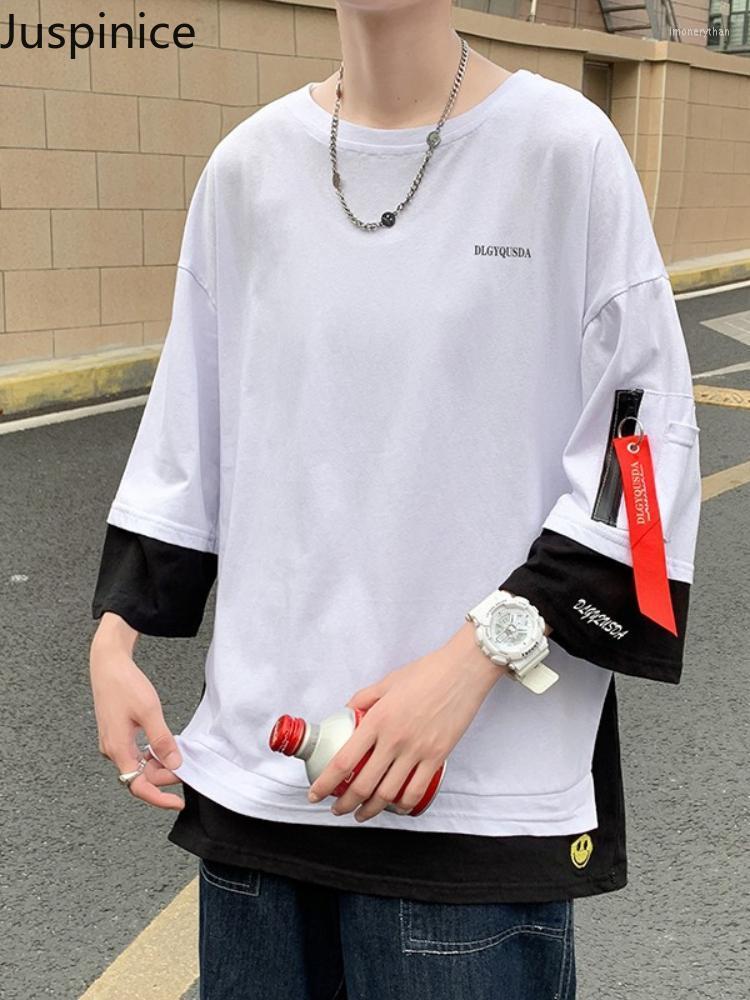 Men's T-Shirts Juspinice 2022 Summer Style Men T Shirt Hip Hop O Neck Short Sleeve Casual Ribbon Decoration Streetwear Y2k Top Tees GothicMe, White
Men's T-Shirts Juspinice 2022 Summer Style Men T Shirt Hip Hop O Neck Short Sleeve Casual Ribbon Decoration Streetwear Y2k Top Tees GothicMe, White