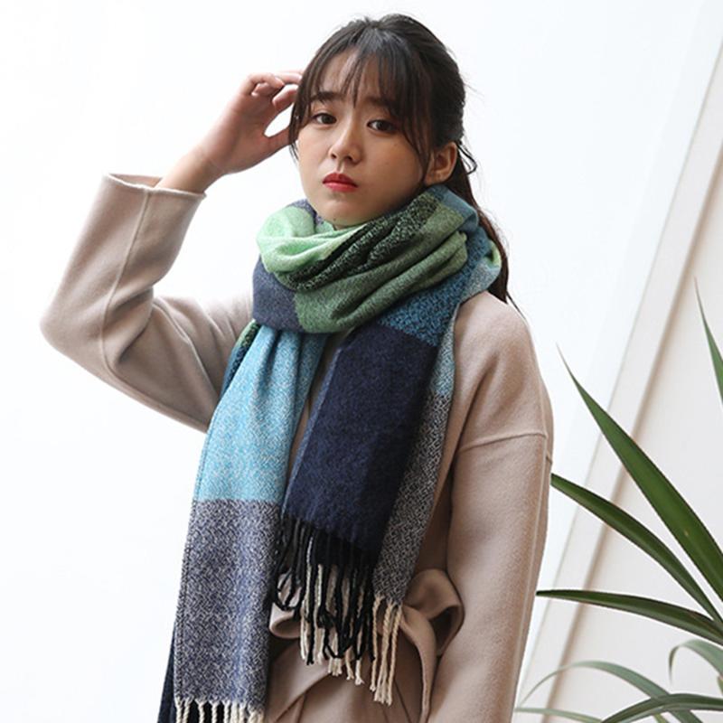 Scarves Winter Female Wool Scarf Women Cashmere Wide Lattices Long Shawl Wrap Blanket Warm Tippet Pashmina Tassels WomenScarves
Scarves Winter Female Wool Scarf Women Cashmere Wide Lattices Long Shawl Wrap Blanket Warm Tippet Pashmina Tassels WomenScarves