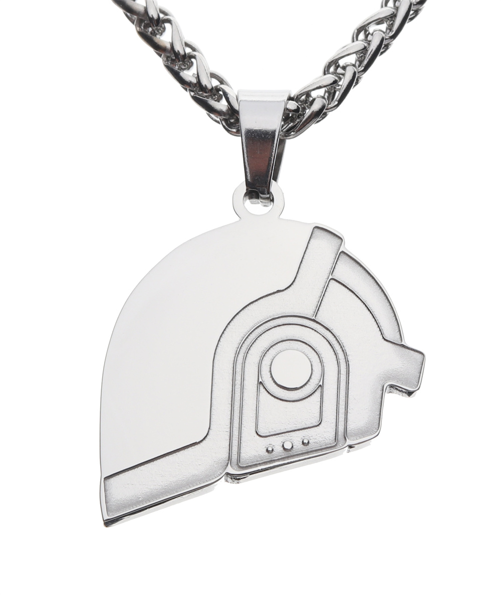 Daft Punk Electronic Tide Brand Pendant Necklace Men And Women Hip-Hop Personality Couple Street Fashion All-Match Jewelry Gift
Daft Punk Electronic Tide Brand Pendant Necklace Men And Women Hip-Hop Personality Couple Street Fashion All-Match Jewelry Gift
