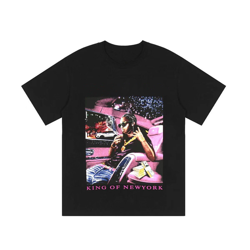 54 Pop Smoke co-signed King of NY King of New York Big Pink WT shirt Casual and stylish cotton pullover with round neck, Customize
54 Pop Smoke co-signed King of NY King of New York Big Pink WT shirt Casual and stylish cotton pullover with round neck, Customize