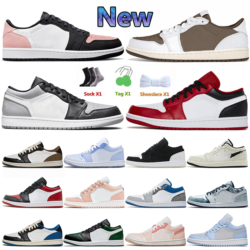 2022 aaa Quality Womens Mens Jumpman 1 Low Bred Toe Basketball Shoes 1s Reverse Mocha Black Toe Panda UNC Bleached Coral Trainers Sports Sneakers, A#4 shadow toe 36-46
2022 aaa Quality Womens Mens Jumpman 1 Low Bred Toe Basketball Shoes 1s Reverse Mocha Black Toe Panda UNC Bleached Coral Trainers Sports Sneakers, A#4 shadow toe 36-46