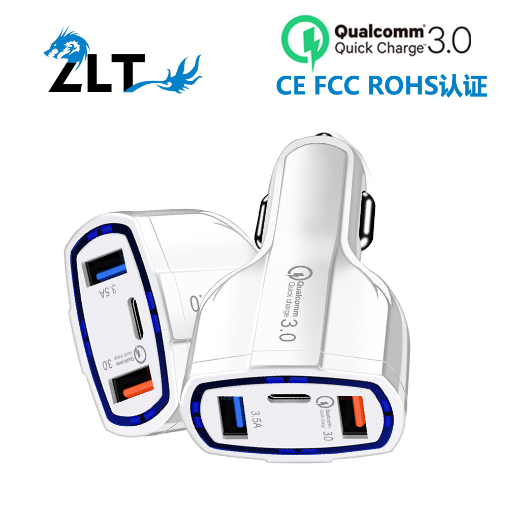 3-Port Car Charger 3.5A USB QC3.0 Type-C Fast Charging for iPhone Xiaomi Samsung Mini Quick Chargers Vehicle Adapter without Package
3-Port Car Charger 3.5A USB QC3.0 Type-C Fast Charging for iPhone Xiaomi Samsung Mini Quick Chargers Vehicle Adapter without Package