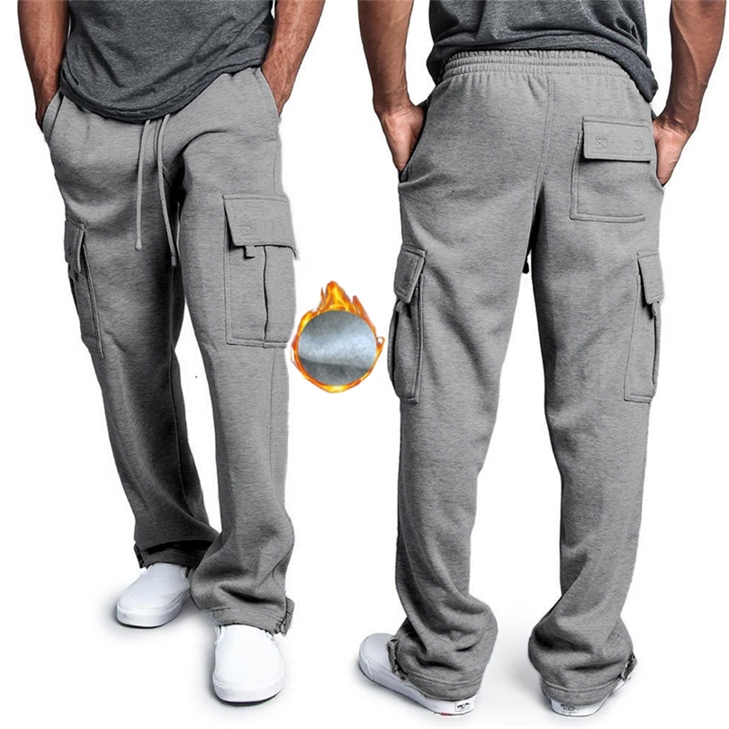 2019 Multi Pocket Winter Pants Men White Cargo Pants Fleece Hip Hop Grey Sweatpants Male Causal Tactical Pants Homme Trousers CJ191210, Black
2019 Multi Pocket Winter Pants Men White Cargo Pants Fleece Hip Hop Grey Sweatpants Male Causal Tactical Pants Homme Trousers CJ191210, Black