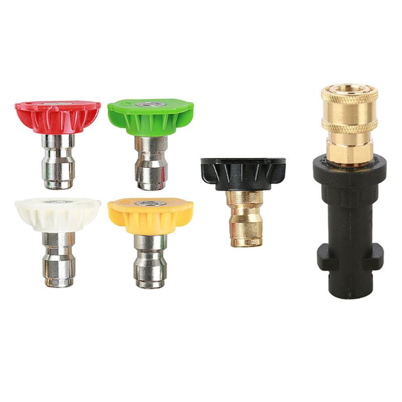 Water Gun & Snow Foam Lance Pressure Washer Tool Adapter With QC Pivoting Coupler 5 Tips For Karcher K Series K2 K3 K4 K5 K6 K7 LanceWater
Water Gun & Snow Foam Lance Pressure Washer Tool Adapter With QC Pivoting Coupler 5 Tips For Karcher K Series K2 K3 K4 K5 K6 K7 LanceWater