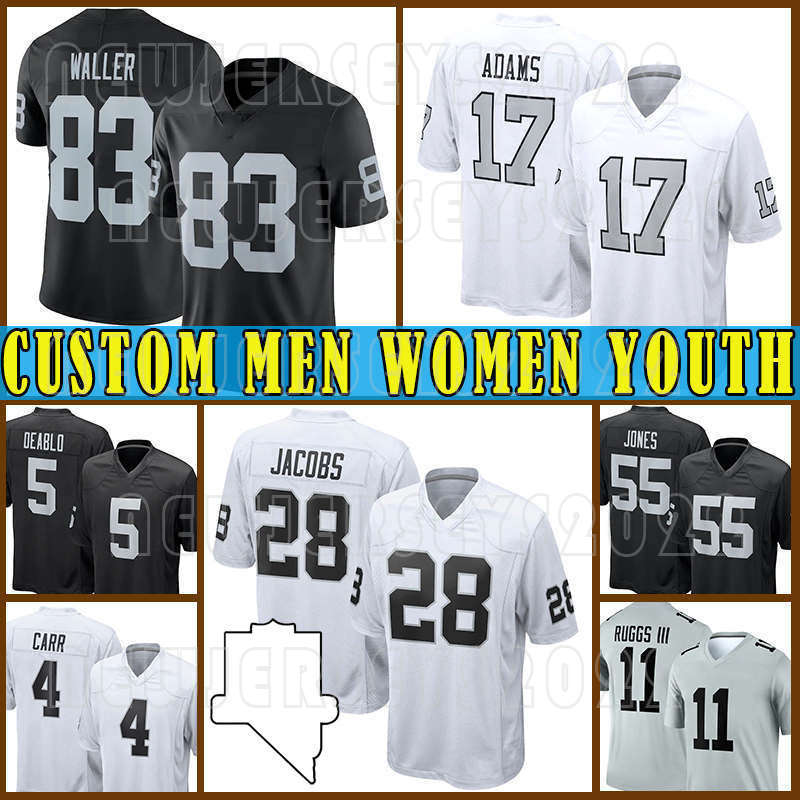 28 Josh Jacobs 17 Davante Adams Football 98 Maxx Crosby Jerseys Darren Waller Derek Carr Hunter Renfrow Johnathan Abram Chandler Jones Denzel Perryman Robinson, Custom youth+patch(tuxizhe)
28 Josh Jacobs 17 Davante Adams Football 98 Maxx Crosby Jerseys Darren Waller Derek Carr Hunter Renfrow Johnathan Abram Chandler Jones Denzel Perryman Robinson, Custom youth+patch(tuxizhe)