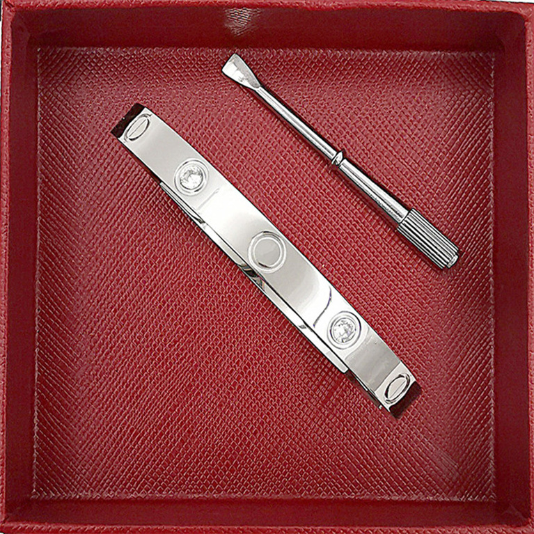 Mens Womans Silver Bracelets Designer Bangles For Women Men Titanium Steel Screw Gold Screwdriver Bracelets High quality luxury Lovers Bracelet no box 16-20 size
Mens Womans Silver Bracelets Designer Bangles For Women Men Titanium Steel Screw Gold Screwdriver Bracelets High quality luxury Lovers Bracelet no box 16-20 size