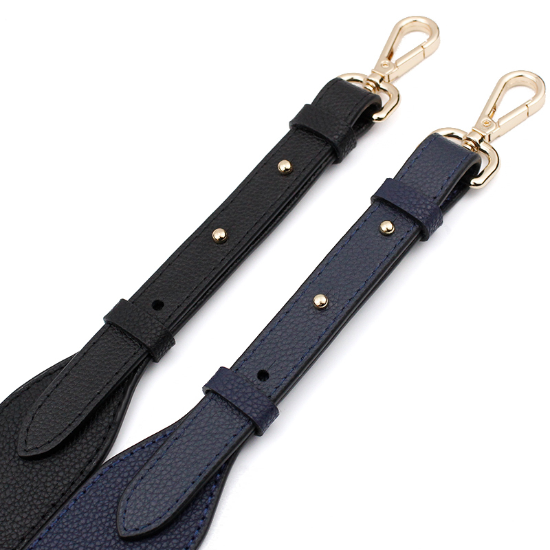 Lychee Pattern Wide Shoulder Strap Adjustable Replacement Bag Strap Double-sided Solid Color Fashion Woman Belts Bag accessories 220610