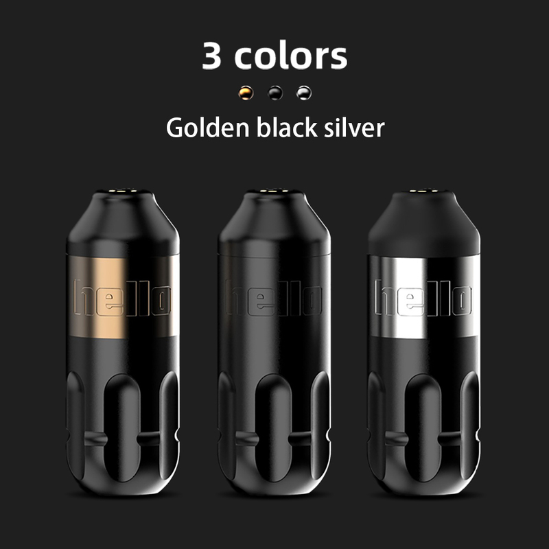 AMBITION Rotary Tattoo Pen Machine Coreless Motor Stroke 4 0 mm For Body Art 220624