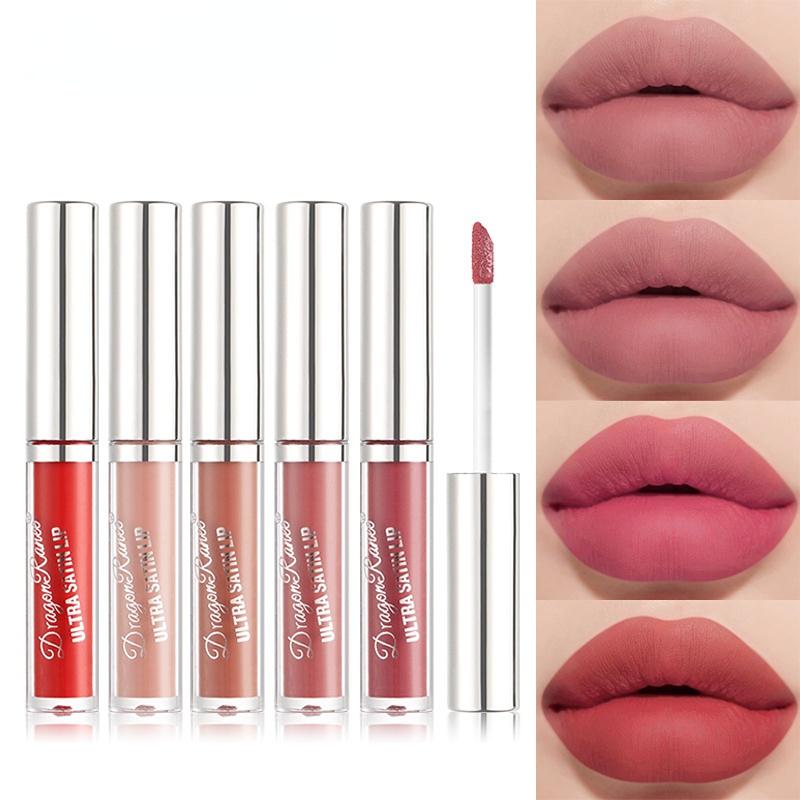 Lip Gloss Matte Set Velvet Lipstick Non-fading Non-stick Cup Lasting Glaze Sexy Makeup CosmeticsLip, 06
Lip Gloss Matte Set Velvet Lipstick Non-fading Non-stick Cup Lasting Glaze Sexy Makeup CosmeticsLip, 06