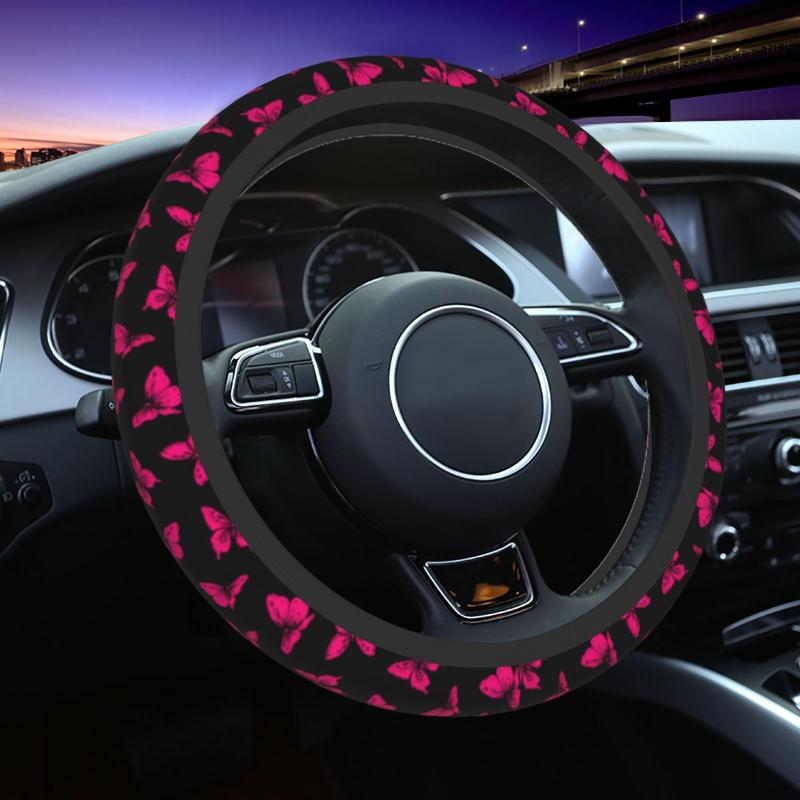 Steering Wheel Covers 38cm Butterfly Universal Braid On The Cover Case Car-styling Fashion Auto AccessoriesSteering
Steering Wheel Covers 38cm Butterfly Universal Braid On The Cover Case Car-styling Fashion Auto AccessoriesSteering