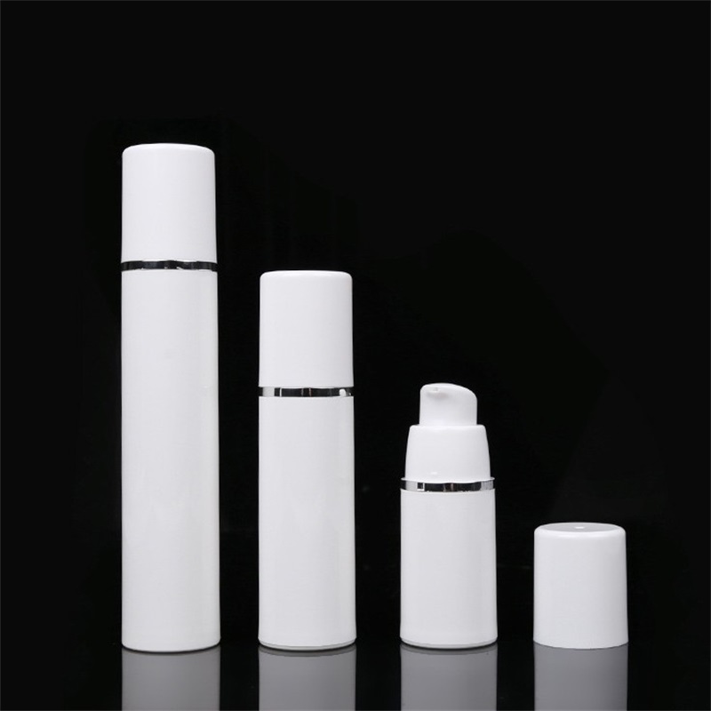15ml 30ml50ml High Quality White Airless Pump Bottle Travel Refillable Cosmetic Skin Care Cream Dispenser PP Lotion Packing Container 931 E3
15ml 30ml50ml High Quality White Airless Pump Bottle Travel Refillable Cosmetic Skin Care Cream Dispenser PP Lotion Packing Container 931 E3