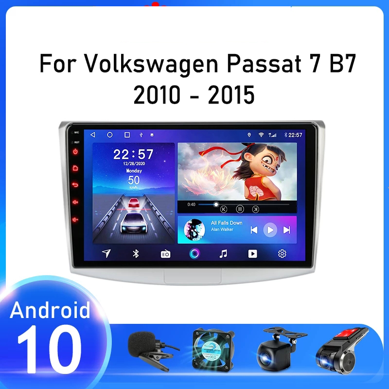 10.1 Inch Android Head Unit Car Video Gps Navigation for Volkswagen Magotan CC Passat 7 B7 2012-2018 Radio System
10.1 Inch Android Head Unit Car Video Gps Navigation for Volkswagen Magotan CC Passat 7 B7 2012-2018 Radio System