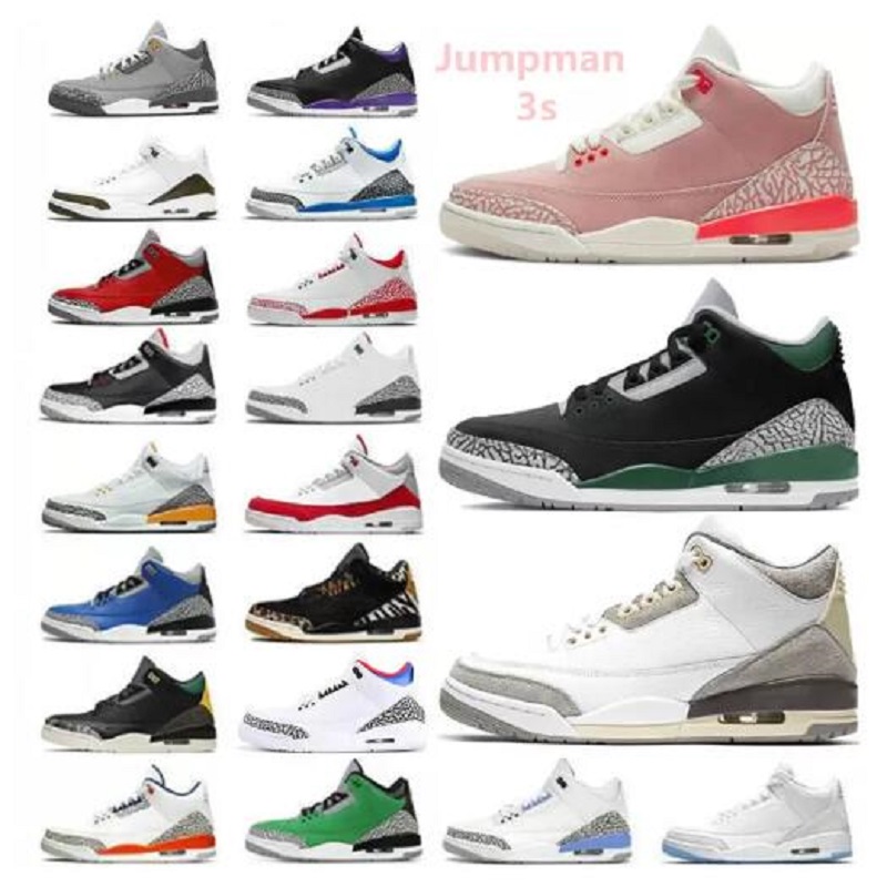 Jumpman Rust Pink Basketball Shoes Shoe 3s 3 Fragment Black Cement Maniere Fire Racer Blue Cool Grey Court Purple Laser Orange UNC Men trainers Sports Sneakers, # 12
Jumpman Rust Pink Basketball Shoes Shoe 3s 3 Fragment Black Cement Maniere Fire Racer Blue Cool Grey Court Purple Laser Orange UNC Men trainers Sports Sneakers, # 12