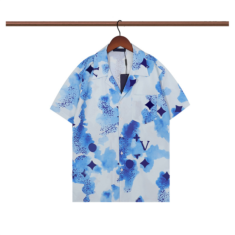 22ss Designer Blouse Shirts Mens Fashion Flower Hawaii silk bowling shirt Casual Shirt Men Short Sleeve Dress Paisley Patchwork Button up, Customize
22ss Designer Blouse Shirts Mens Fashion Flower Hawaii silk bowling shirt Casual Shirt Men Short Sleeve Dress Paisley Patchwork Button up, Customize